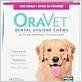 merial 14 count oravet dental hygiene chew for large dog