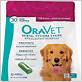 merial 30 count oravet dental hygiene chew for large dogs