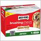 milk-bone original brushing chews 25 large daily dental dog treats