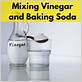 mix water and vinegar