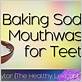 mouth rinse salt baking soda