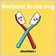 national toothbrush day 2023