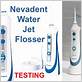 nevadent water flosser reviews