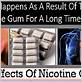 nicotine chewing gum and gum disease