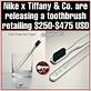 nike tiffany and co toothbrush