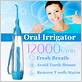 non electric oral irrigator