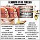 oil pulling gum disease before and after