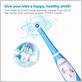 olaxer ipx6 soft kids electric musical spinning toothbrush