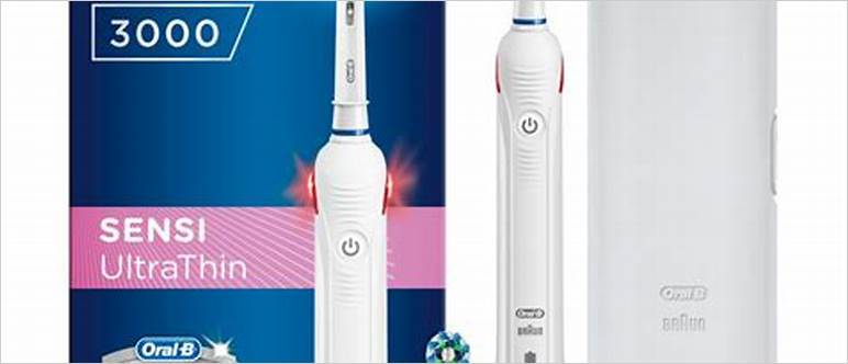 oral b 3000 pro electric toothbrush