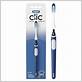 oral b clic manual toothbrush replacement heads