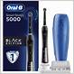 oral b electric toothbrush black gunk