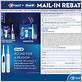 oral b electric toothbrush rebate 2021