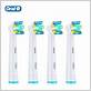 oral b floss action replacement electric toothbrush head 3 count