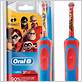 oral b kids rechargeable electric toothbrush incredibles