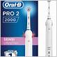 oral b pro 2 2000s sensi ultrathin electric toothbrush