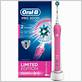 oral b pro 2000 pink and blue electric toothbrush bundle