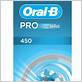 oral b pro 450 electric toothbrush
