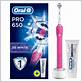 oral b pro 650 pink electric toothbrush 3dwhite toothpaste 75ml
