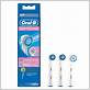 oral b sensitive clean electric toothbrush replacement heads 4 counts