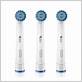 oral b sensitive replacement electric toothbrush head 2 count