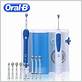 oral b water flosser toothbrush comb