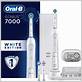 oral b white 7000 smartseries power rechargeable electric toothbrush