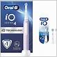 oral-b io4 lavender electric toothbrush
