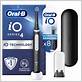 oral-b io4 matte black electric toothbrush