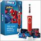 oral-b kids electric toothbrush featuring marvel's spiderman