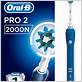 oral-b pro 2000 crossaction electric toothbrush
