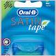 oral-b satin tape dental floss 25m 6 units