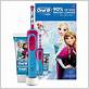 oralb vitality kids frozen electric rechargeable toothbrush