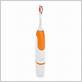 orange light on sonicare toothbrush