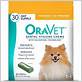 oravet dental chews for cats