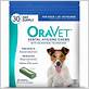 oravet dental hygiene chews 10-24lbs 30 count