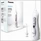 panasonic ew1411 rechargeable oral irrigator with 3 level jet intensity