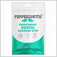 peppersmith peppermint dental chewing gum