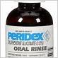 peridex mouth wash