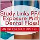 pfas dental floss study