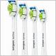 philips sonicare diamondclean replacement toothbrush heads 4 pack white