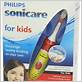 philips sonicare hx6311 02 sonicare for kids rechargeable electric toothbrush