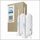philips sonicare optimal clean rechargeable electric toothbrush- 2-pack