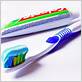 picture of toothbrush and toothpaste