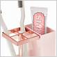 pink ceramic toothbrush holder