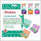 plackers micro mint dental flossers travel case