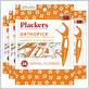 plackers orthopick dental floss picks for braces