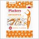 plackers orthopick flosser for braces dental flossers 36 ct