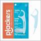 plackers twin line dental floss picks