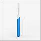 plastic blue electric quip toothbrush