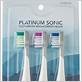 platinum sonic toothbrush replacement heads